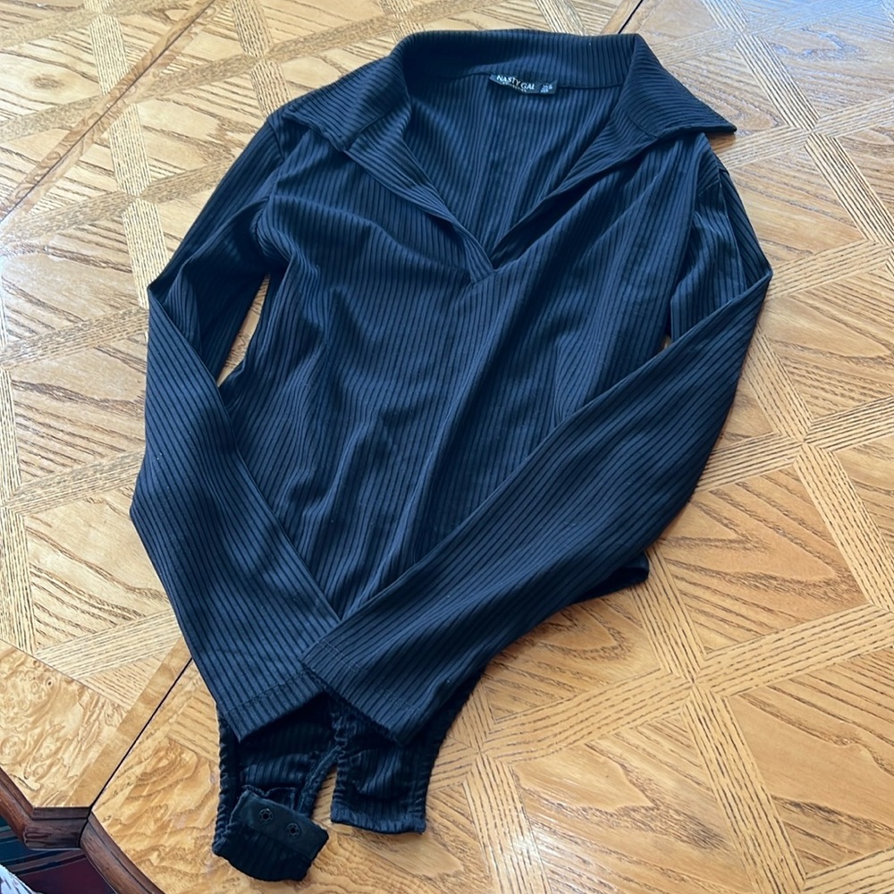 Black Nasty Gal Body Suit